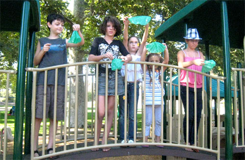 Tossing off the Spoils of the "Candy-Free" Pinata