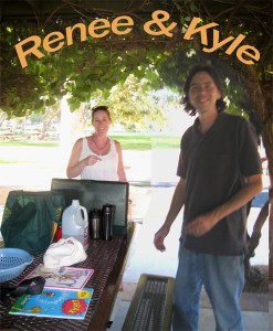 IMG_7103 Team Smock whip up some Fab Pesto Pasta campstyle!