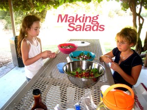 IMG_7105 Sonnet & Ellie wish we prepared food togehter all the time!