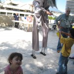 Stilted Woman of Disney Concert Hall